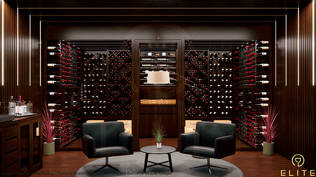 elite adega ambiente climatizada