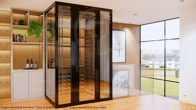 elite adega ambiente climatizada
