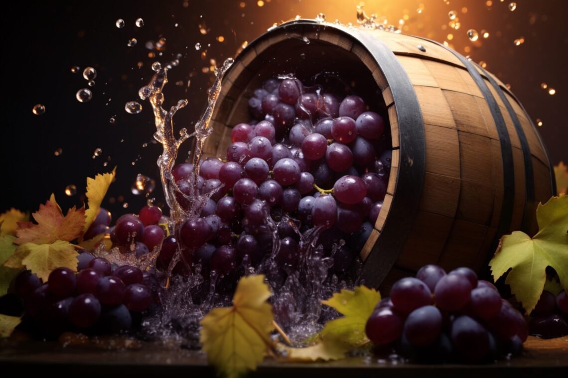 Quantas uvas vão em uma garrafa de vinho?